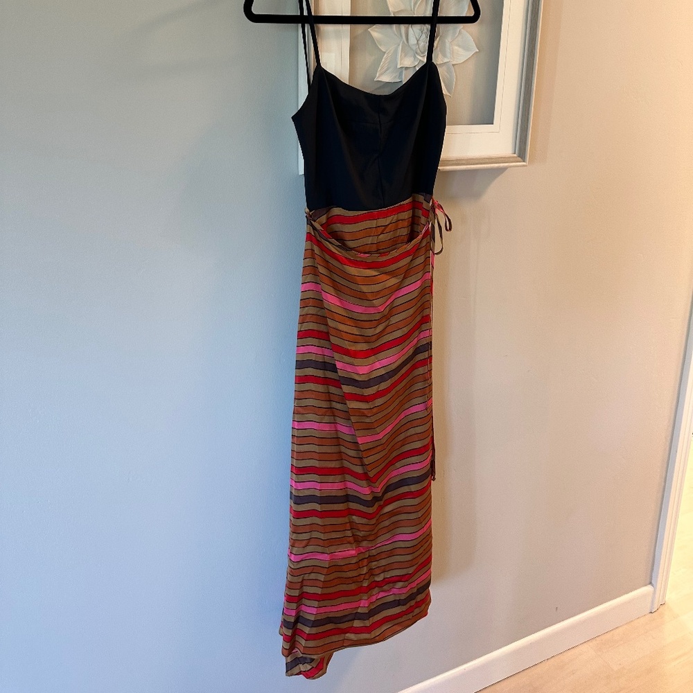 Ciao Lucia Midi wrap around dress